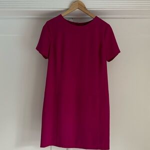 Wells Grace Small Mini Dress - Chic Magenta Short-Sleeve